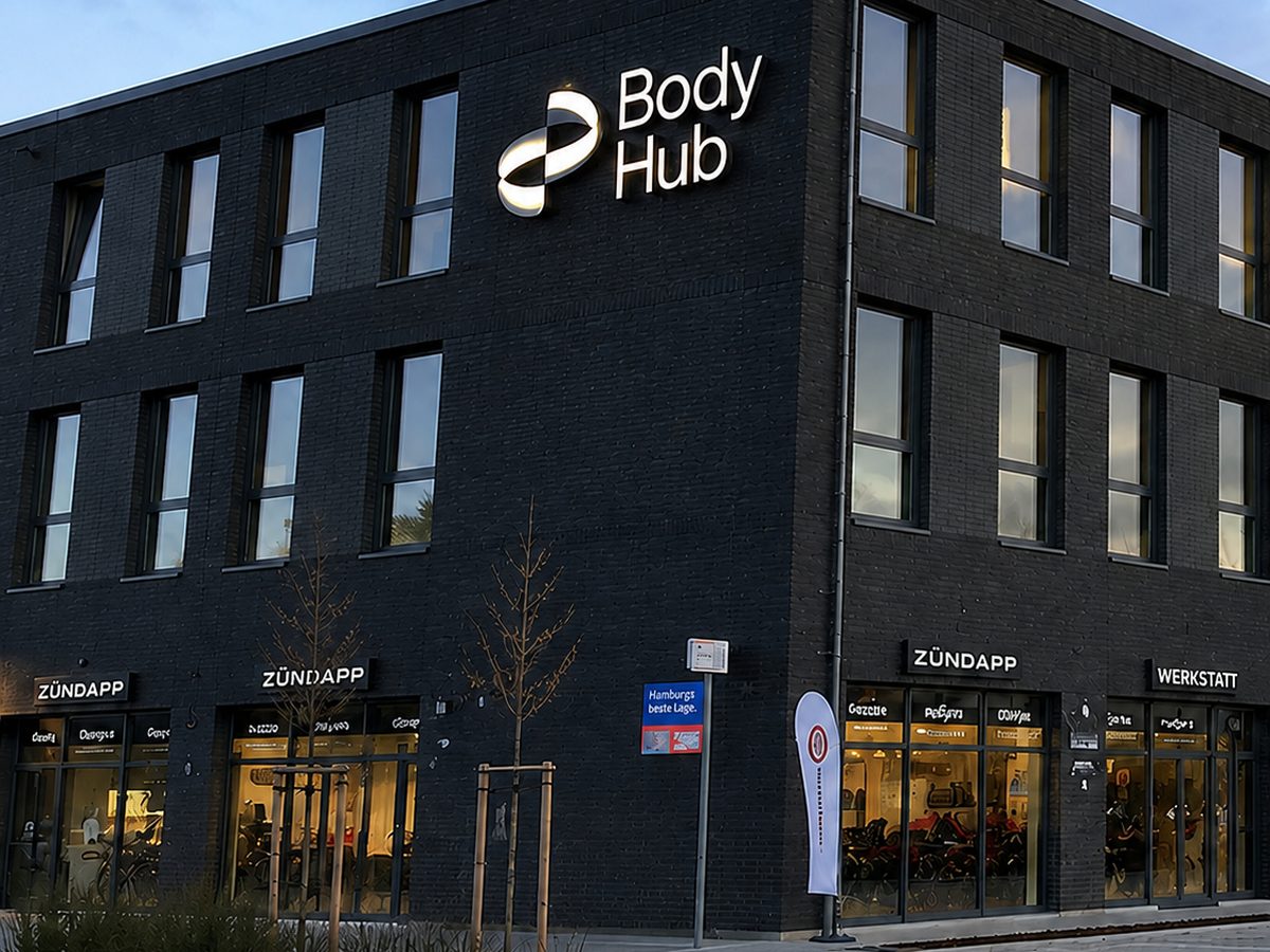 BodyHub Hamburg-Poppenbüttel — Studio im Poppenbütteler Bogen (Eröffnung 15.10.2026)