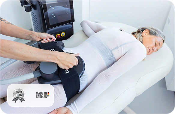 EMP Bodyformer Behandlung im BodyHub Studio – FDA-zertifiziertes Medizinprodukt, Made in Germany